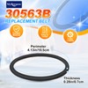 4 Pack Vacuum Belts for Sanitaire Commercial Upright SC679, Round