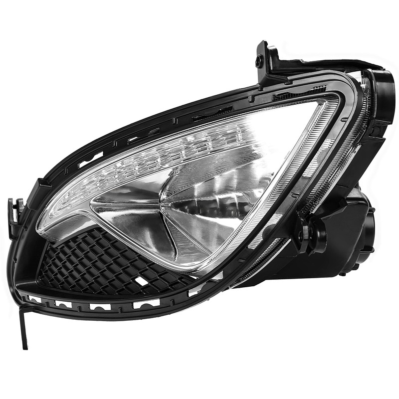HECASA Halogen Left Fog Light Assembly Compatible with 2013-2017 Hyundai