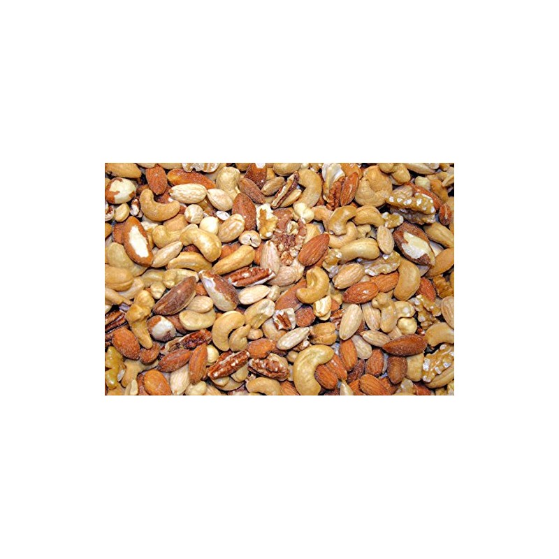 Unsalted Extra Fancy Deluxe Mixed Nuts in 16 oz Poly