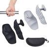 Anti-Slip Workout Rubber Weight Grips, Ergonomic Rubber Hand Protector Gloves