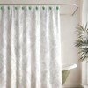 12PCS Leaves Shower Curtain Hooks, Green Plant Leaves Decorative Shower