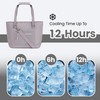 20L Leakproof Insulated Tote Bag, SIYUAN Large Capacity Water-Resistant Soft