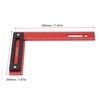 Woodworking Square 300x200mm L Shape Aluminum Alloy Framing Square with