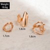 LOOKLITE Chunky Gold Silver Rings Set for Women,Unique Irregular Stacking
