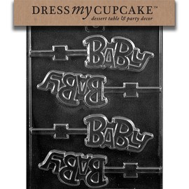 Dress My Cupcake Baby Lollipop Chocolate Mold - B055