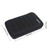 Harmonica Case, Portable PU Leather Harmonica Storage Bag with Zipper