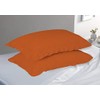 Luxury Frilled Pillow Cases Pair Decorative Ruffle Edge Pillowcase 2