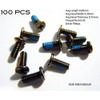 100 Pieces of M2.5 x 6mm OEM Laptop Screws (Nylok)