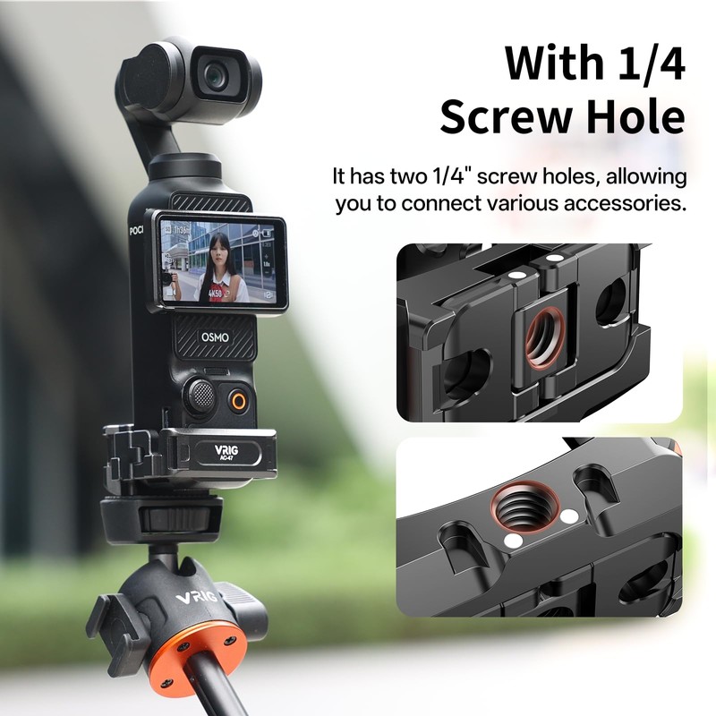 VRIG Expansion Adapter Mount for DJI Osmo Pocket 3/ Pocket