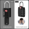 TSA Luggage Locks with Keys, [4 Pack] Diyife Security Suitcase