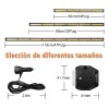 Barra Torreta Estrobo Codigo Leds Cob Policia 35 PuLG 60w