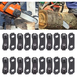 10sets 3/8'' Chain Link Repair Preset Straps Chainsaw Chain Joining Links 10 x Repair Kit Saw Chain 3/8 LP Link Repair Preset