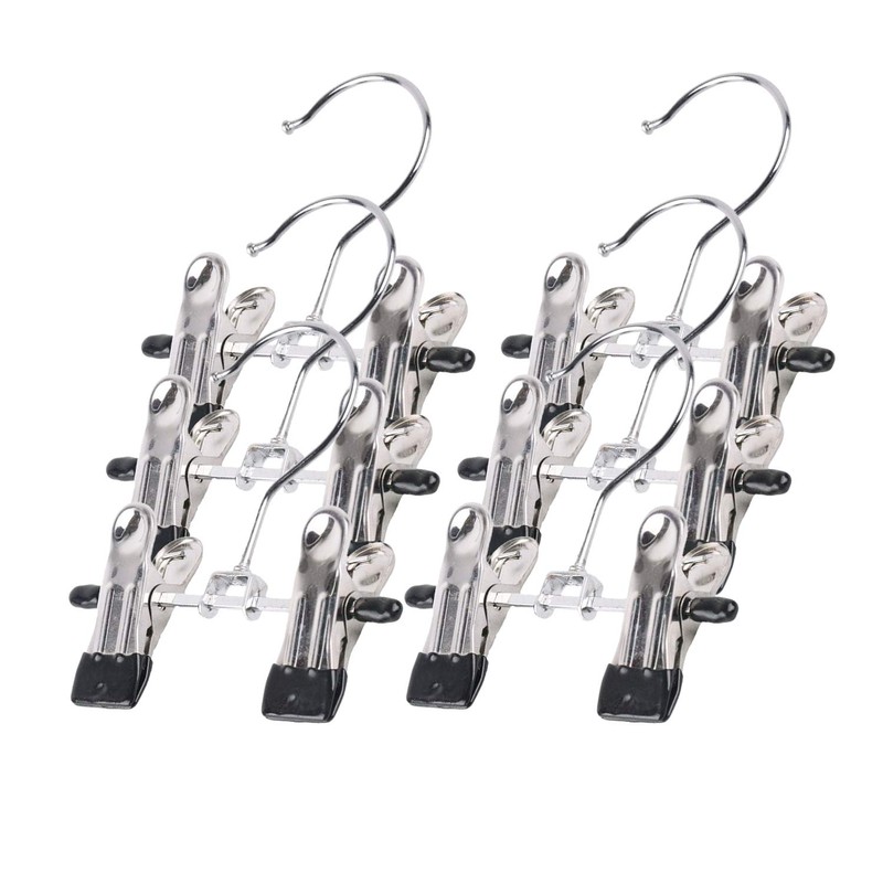 SUNTRADE Double Adjustable Clips Boots Hangers,Space Saving Boots Socks Bags