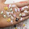 Nail Art Pretty Cute Character Parts, 4 Pieces Each, Total 21 Types / 네일아트 프리티 귀요미 케릭터 파츠 각4개입 총21종