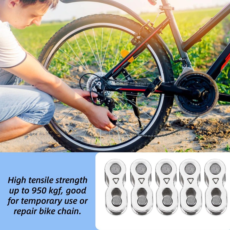 5 Pairs Bicycle Chain Lock, Quick Release Bicycle Chain Lock