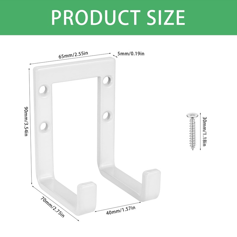 SiGuLiKeJi 4 Pcs Garage Hooks for Hanging Heavy Duty Hooks,