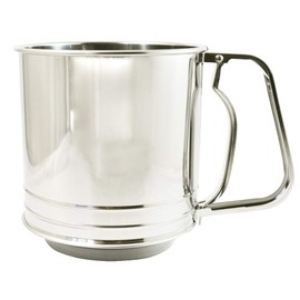 Kai Kai House Select DL6418 Stainless Steel Powder Sifter, Double Mesh (Large), Made in Japan