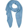 styleBREAKER 01017118 Women's Soft Plain Woven Scarf in Asymmetric Shape
