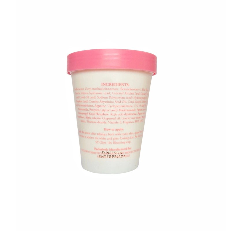 Sy GLOW Ice Cream Lotion 10X Whitening and Moisturizing SPF