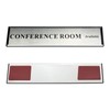 SINKAA Conference Room Slider Signs for Door, In Session/Available Aluminum