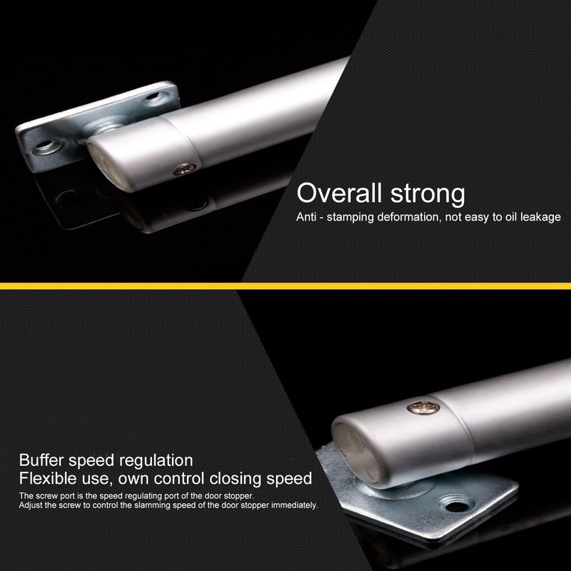 Aluminium Alloy Pneumatic Buffer Positioning Door Closer Hydraulic Closer Home