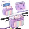 Cestino da bicicletta per bambini, borsa da manubrio per telaio,