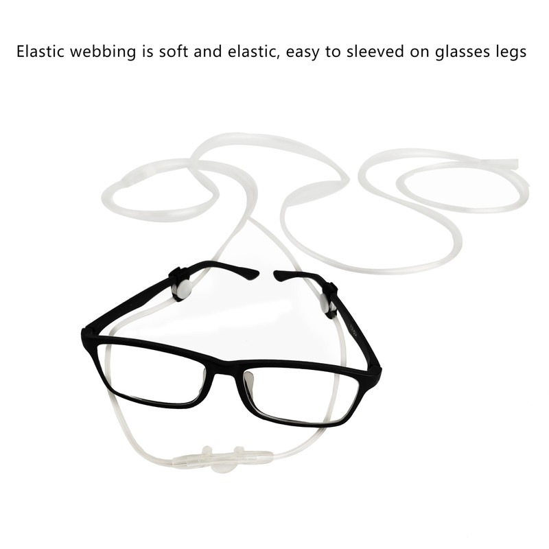 8PCS Oxygen Tube Holder for Glasses，Oxygen Nasal Cannula Clips for
