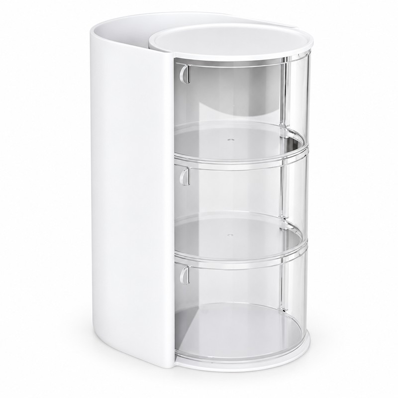 Hair Accessories Organizer for Vanity & Desktop – Multi-Compartment Storage