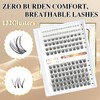 FEEGO Natural Mix Lash Kits 12 Row Upper Lash +