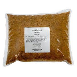 Big Poppa’s Money BBQ Rub – Prize-Winning Meat Seasoning for Any Cut with Sea Salt, Garlic Powder & Cane Sugar – Gluten-Free BBQ Seasoning Blend for Pulled Pork, Ribs, Chicken & More (5 lb Bag)