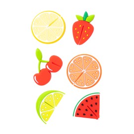 All Around The World Fruit Glass Marker, Multi-Colour, One Size