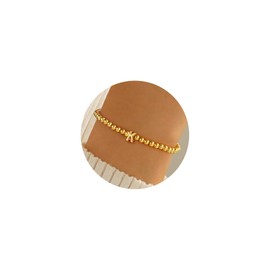 M MOOHAM Birthday Gifts for Teen Girls - Initial Bracelet for Girls Gifts for 6 7 8 9 10 11 12 13 14 15 16 Year Old Girl for Kids Toddler Gift Ideas Letter K Initial Bracelets