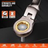 HORUSDY Flexible Head Ratchet Spanner, 24MM Metric Wrench Ratcheting Combination