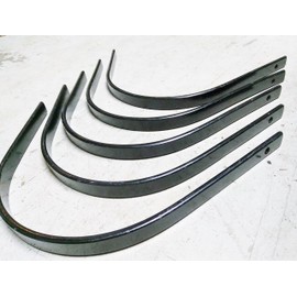 D&M Supply S74806 Set of 5 Landscape Rake Tines Teeth to fit Landpride Woods and Several More Single Hole