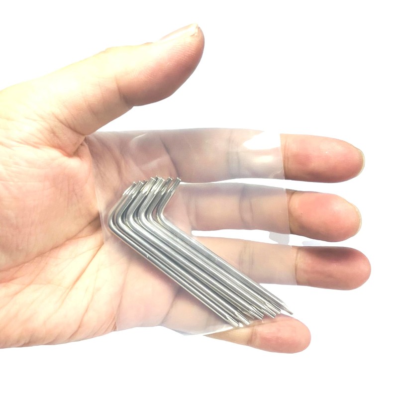 ZDingTech T8 Torx Bit Set, 8pcs T8 Torx Key, Anti