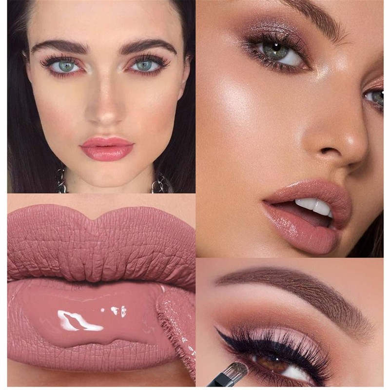 Kit de Maquillaje Profesional, Juego de Maquillaje Paleta de Sombras