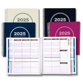 Order Out Of Chaos 2025-2026 Academic Planner, Daily, Weekly & Monthly Time Management School Agenda, Size 8.5x8.25 (Licorice)