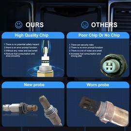 4 sensores de oxígeno 234-9036 234-4297 compatibles con Nissan Frontier Pathfinder Xterra 4 puertas 4.0L 3954CC V6 reemplazan # 234-4313 226A0EA210 182 444ZZZZ30