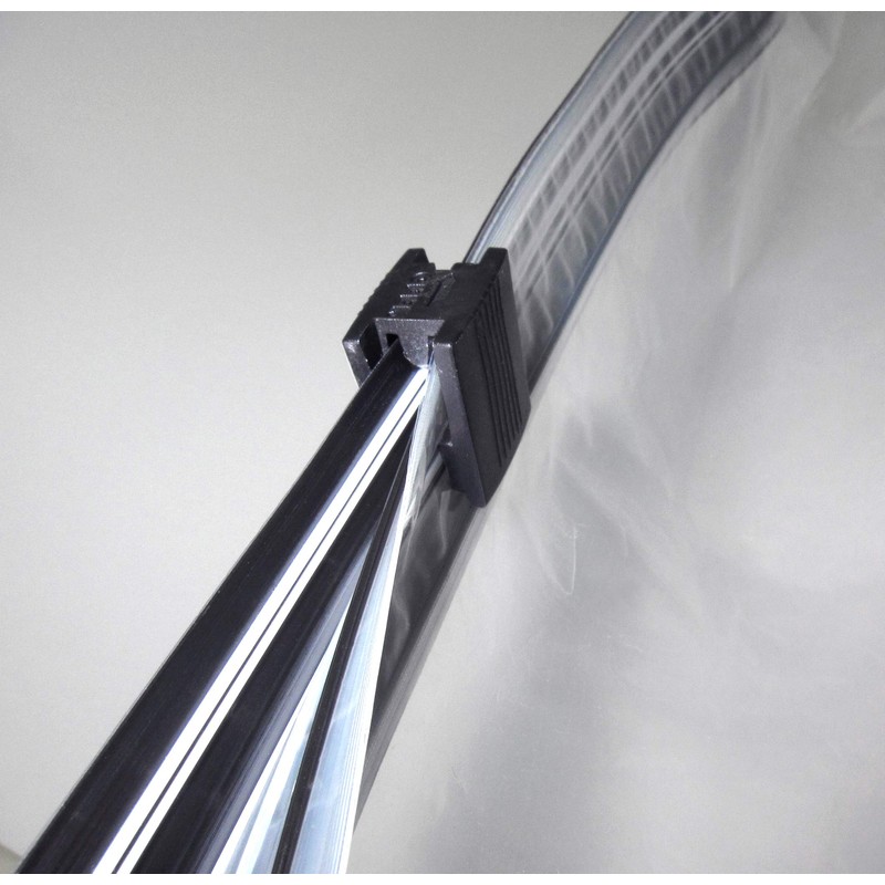 Towa Sangyo Compression Bag, Clear, Medium, Quick Seal, Easy Open/Close,