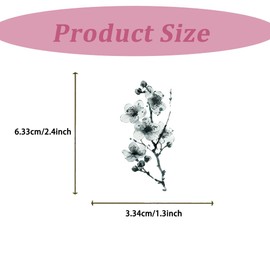 100 Transparent Scrapbooking Stickers, Flower Stickers, Flower Stickers for Scrapbook, Photo Album, Scrapbook, Laptops, Craft, Journaling Accessories, etc