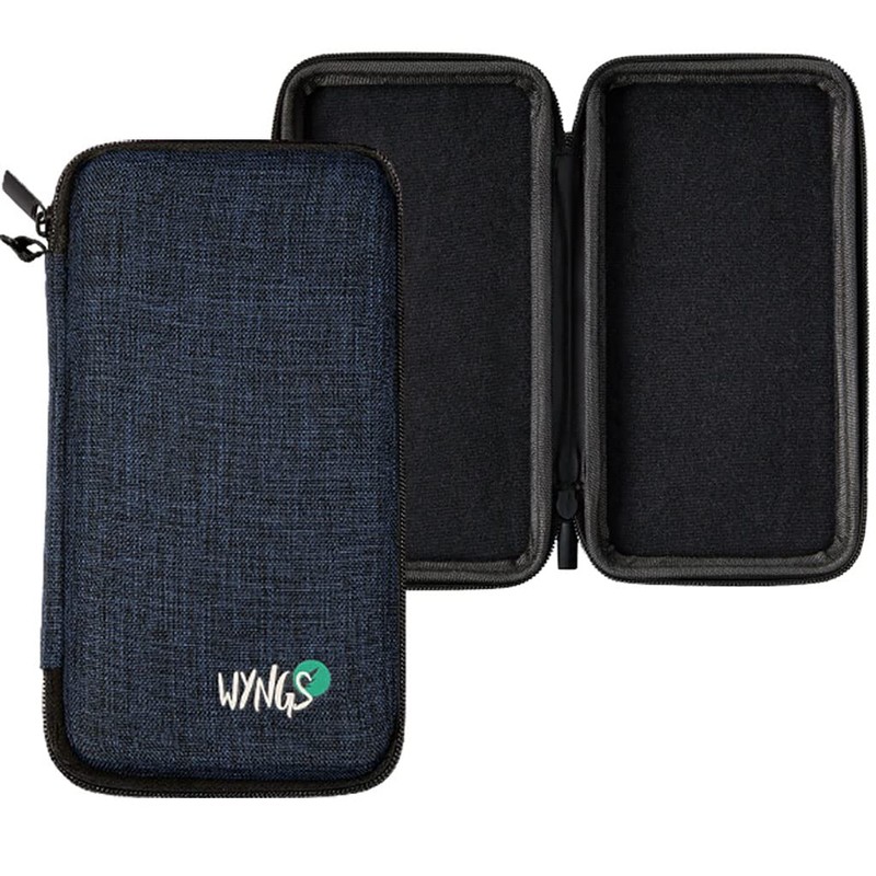 Casio fx-991CW with protective bag from WYNGS in blue -