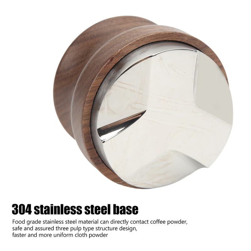 58mm Coffee Distributor Coffee Hand Tamper Adjustable Height Coffee Leveler