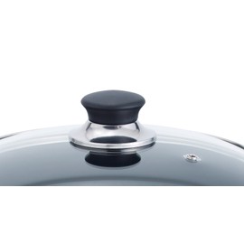 T-fal Specialty Nonstick Stockpot With Lid 12 Quart, Oven Broiler Safe 350F, Stay-Cool Handles, Kitchen, Cookware, Pots and Pans, Stock Pot, Soup Pot, Cooking Pot, Dishwasher Safe, Black