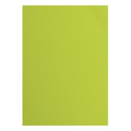 Florence Cardstock Textured - Coloured Card Making Supplies A4 - Green - 10 Sheets - Coloured Paper for Scrapbooking, Card Making, Die Cutting and Paper Crafts - 216 GSM - Lime
