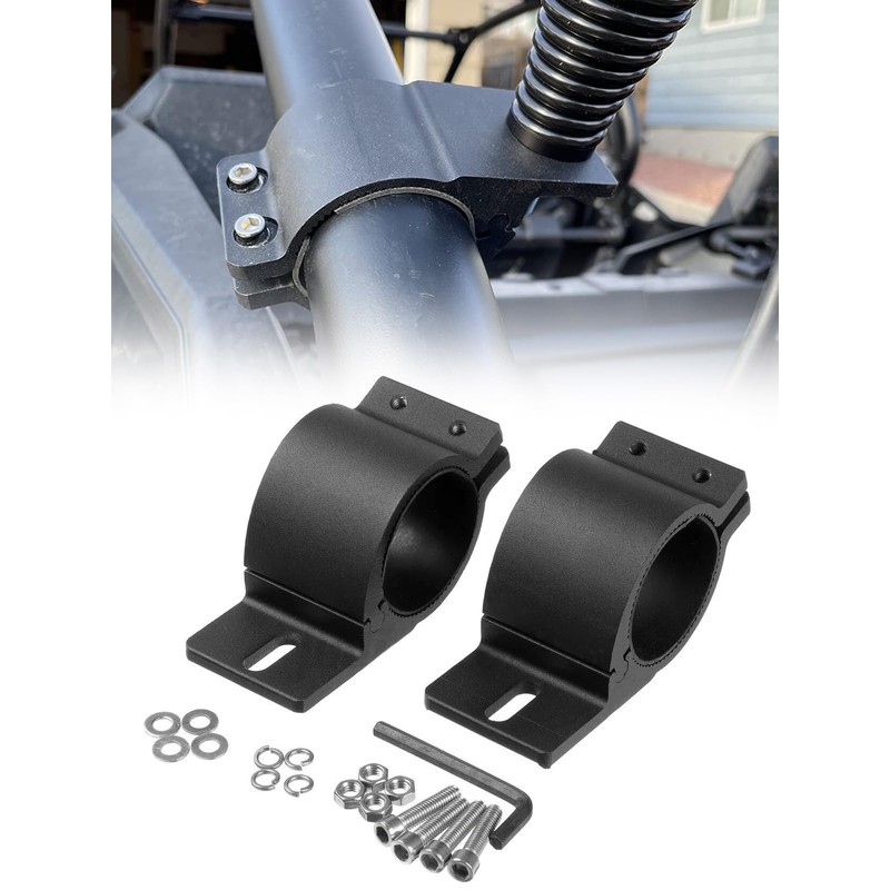 Northyun Clip-in Bracket, 2-Inch, Black, Clamp, Fixing Bracket, Work Light,