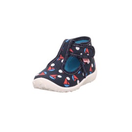 Superfit Boys Spotty Slippers, Dark Blue Multicoloured 8030