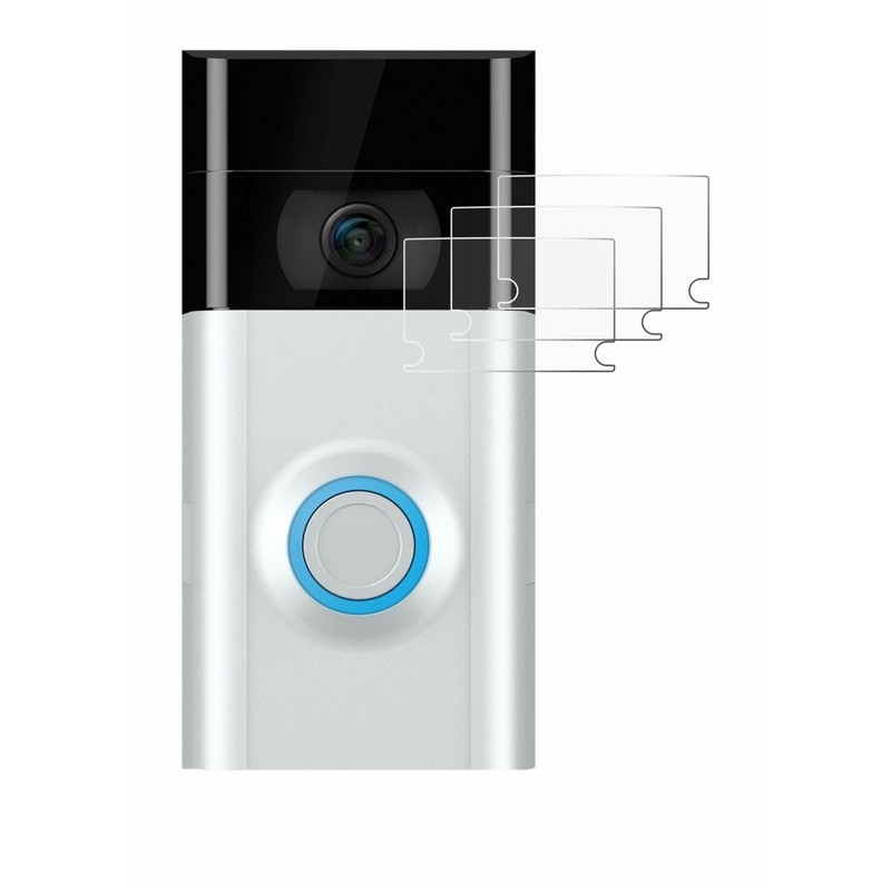 Savvies 18 Pack Screen Protector compatible with Ring Doorbell 2
