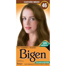 Bigen Polvo de color #46 Castaño claro 2 oz (paquete de 3)