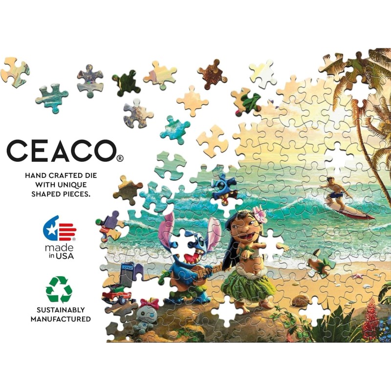 Ceaco Lilo and Stitch 1000PC Puzzle