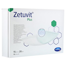 Zetuvit Plus Sterile Absorbent Dressings 15 x 20 cm Pack of 10